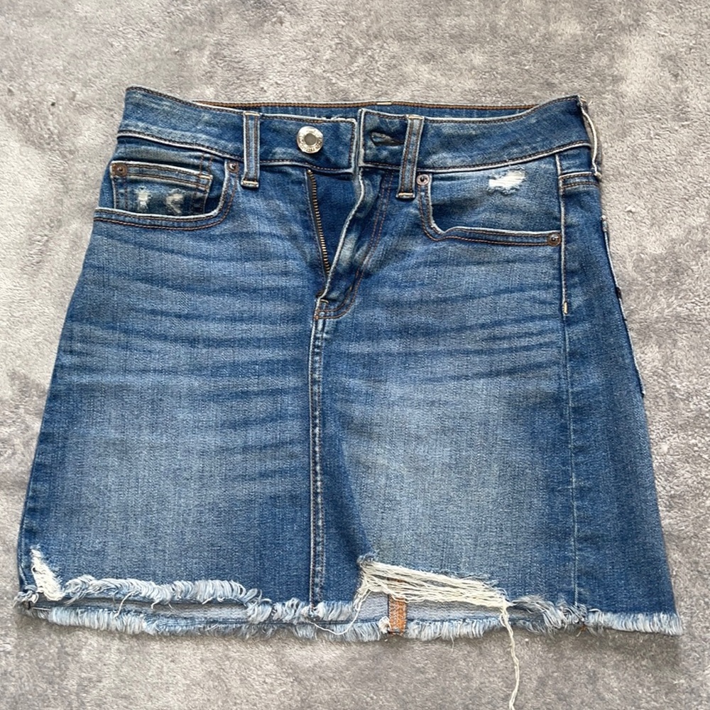 Denim skirt